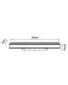 MAGNETO * MODULO LINEAL COB DIFUSOR 18W NEGRO 4000K